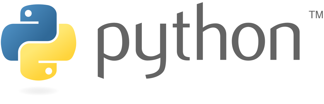 Python programming language logo